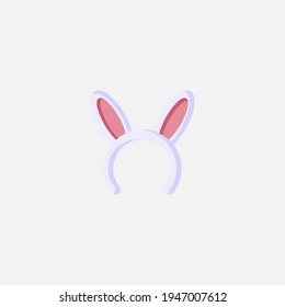 Bunny ears headband icon sign vector,Symbol, logo illustration for web and mobile