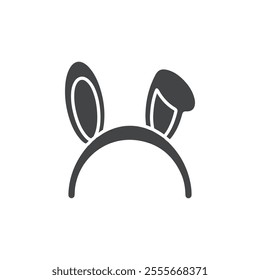 bunny ears icon sign and symbol