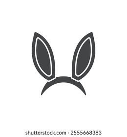 bunny ears icon sign and symbol