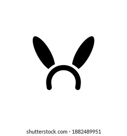 Bunny Ears icon in vector. Logotype