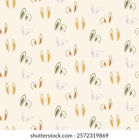 bunny ears pattern vector design