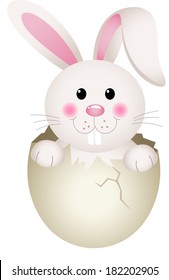 Bunny In Egg