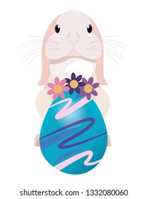 bunny egg easter