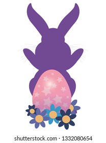 bunny egg easter
