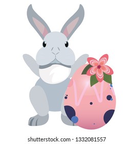 bunny egg easter