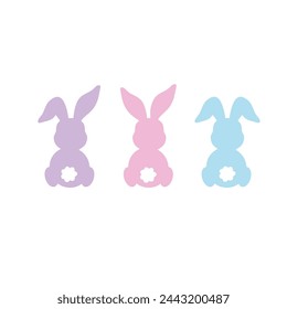 Bunny Embroidery Design Easter Bunny