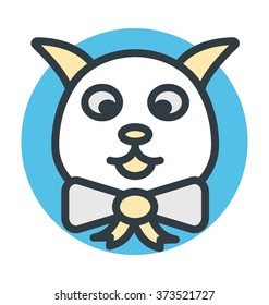 Bunny Face Vector Icon