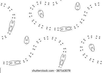 Download Rabbit Footprint Images, Stock Photos & Vectors | Shutterstock