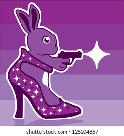 Bunny Gangster In A Shoe