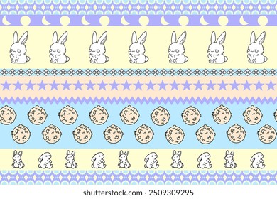 bunny Go to the moon