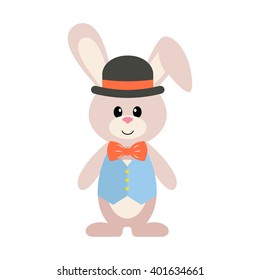 bunny in hat