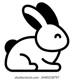 Bunny Icon For web, app, infographic, etc