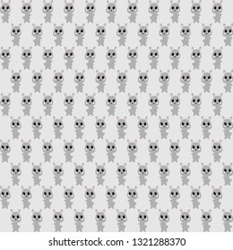 Bunny Illustration Design Background Pattern