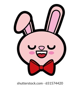 Bunny kawaii cartoon