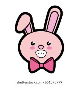 Bunny kawaii cartoon