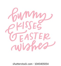 Bunny kisses and Easter wishes