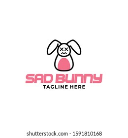 Bunny Logo Inspiration Vector Stock Image