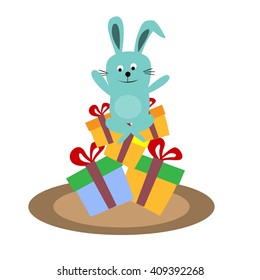 Bunny Logo & Mascot Template
