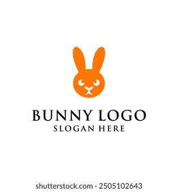 bunny logo simple ,modern and minimalist