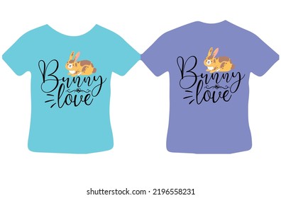 Bunny love svg design file