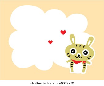 bunny love tag