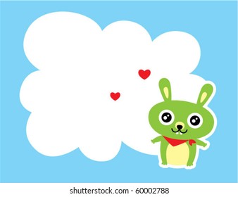 bunny love tag
