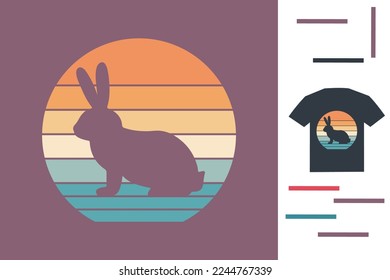 Bunny lover t shirt design