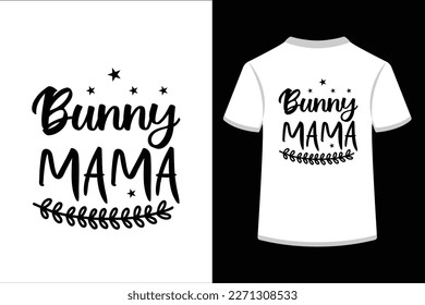 Bunny Mama. This is an editable vector eps file.