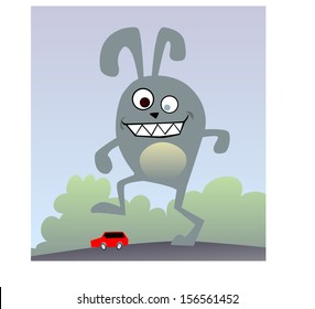 Bunny monster