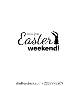 Bunny Quotes SVG Cut Files Designs Bundle, Easter quotes SVG cut files, SVG illustration for Easter Celebration, lettering happy easter.