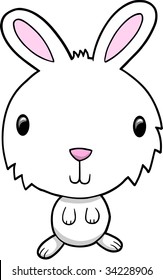 Bunny Rabbit Vector Illustration