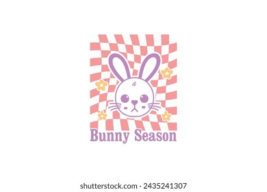 Bunny Season, Easter Bunny T shirt design