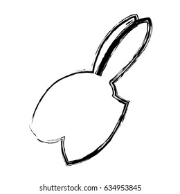 bunny shape icon image