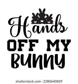 Bunny svg design 
for t-shirt, bags, mugs, stickers, tumblers, phome cases, print etc.