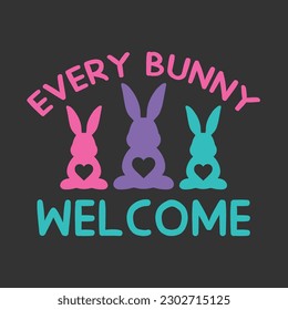 bunny theme, slogan graphics, and illustrations with patches for t-shirts and other uses.