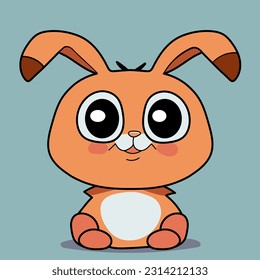 Bunny Vector is a cute Bunny cartoon character design and expression with a very cute design. With its cute appearance, bright colors, and agile demeanor, the Bunny Vector captivates audiences of all 