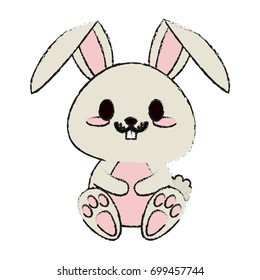 bunny vector illustration