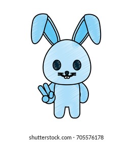 bunny vector illustration