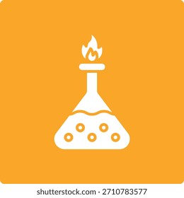 Bunsen Burner vector icon. Can be used for printing, mobile and web applications.
