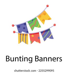 Banner auf der Jagd Symbol, Party-Dekor 
