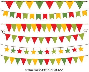 Bunting Flags Christmas