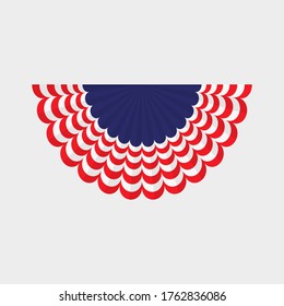 Bunting for July 4 and most patriotic American holidays.