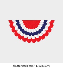 Bunting for July 4 and most patriotic American holidays.
