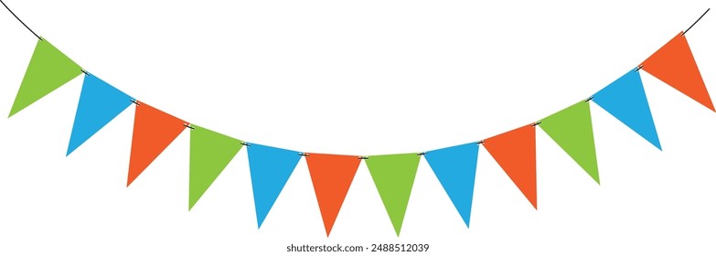 Wimpel, Logo, geometrisch, abstrakt, Wampe, Farben, Flaggen, Party, Geburtstag, feiern, Dekoration,