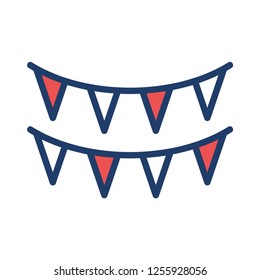 buntings   small flag   decoration 