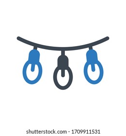 buntings vector glyph color icon 