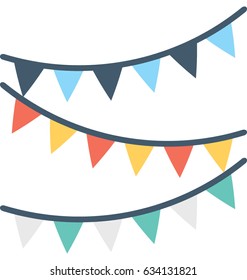 Buntings Vector Icon 
