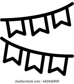 Buntings Vector Icon