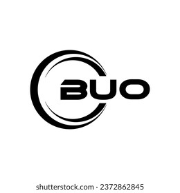 BUO Logo Design, Inspiration for a Unique Identity. Modern Elegance and Creative Design. Watermark Your Success with the Striking this Logo.