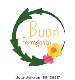 Buon Ferragosto background